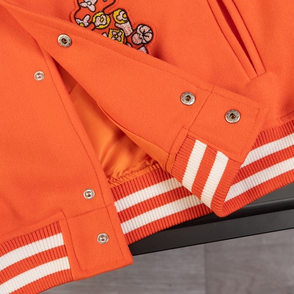 Louis Vuitton Orange Baseball Jacket - Picture 7 of 14